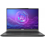 Ноутбук MSI Creator A16 AI+ A3HVGG-268RU Ryzen AI 9 365 32Gb SSD2Tb NVIDIA GeForce RTX4070 8Gb 16" IPS QHD+ (2560x1600) Windows 11 Home grey WiFi BT Cam (9S7-15FK14-268)