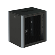 Шкаф коммутационный Sysmatrix (WP 6612.930 ) настенный 12U 600x600мм пер.дв.перфор. 2 бок.пан. 60кг серый 450мм 24кг 585мм IP20 металл
