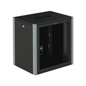 Шкаф коммутационный Sysmatrix (WP 6612.930 ) настенный 12U 600x600мм пер.дв.перфор. 2 бок.пан. 60кг серый 450мм 24кг 585мм IP20 металл