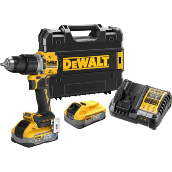 Дрель-шуруповерт DeWalt DCD805H2T аккум. патрон:быстрозажимной (кейс в комплекте)