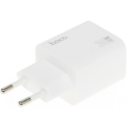 Сетевое зар./устр. Hoco N56 Fundador 30W 3A (PD) 2xUSB/USB type-C универсальное белый (32508)