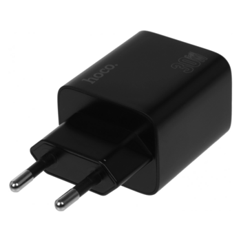 Сетевое зар./устр. Hoco N56 Fundador 30W 3A (PD) 2xUSB/USB type-C универсальное черный (32492)