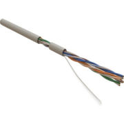 Кабель информационный Hyperline UUTP4R-C5E-S24-IN-PVC-GY-305 кат.5E UTP 4 пары 24AWG PVC внутренний 305м серый