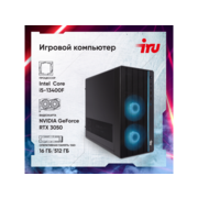 ПК IRU Game 510H6SEA MT i5 13400F (2.5) 16Gb SSD512Gb RTX3050 6Gb FreeDOS GbitEth 600W черный (2074685)