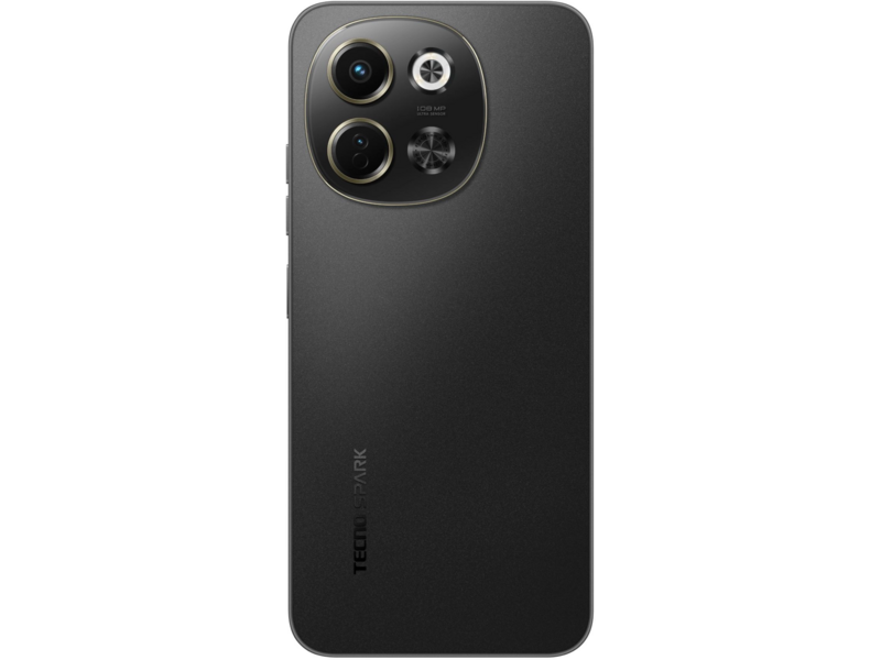 Смартфон Tecno Spark 30 5G 128Gb 6Gb черный моноблок 3G 4G 2Sim 6.67" 720x1600 Android 14 108Mpix 802.11 a/b/g/n/ac NFC GPS GSM900/1800 Protect FM microSD max1024Gb
