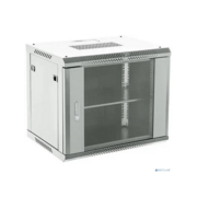 Шкаф коммутационный Rexant (04-0664-111) настенный 6U 600x450мм пер.дв.стекл металл 2 бок.пан. направл.под винты 60кг серый 11.55кг 230град. 368мм IP20 сталь