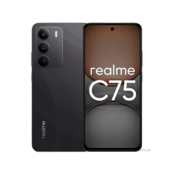 Смартфон Realme RMX3941 C75 128Gb 8Gb черный моноблок 3G 4G 2Sim 6.72" 1080x2400 Android 14 50Mpix 802.11 a/b/g/n/ac NFC GPS GSM900/1800 GSM1900 A-GPS microSD max2048Gb