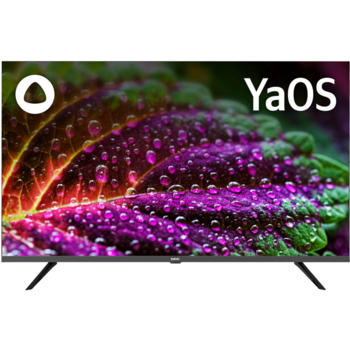 Телевизор QLED BBK 43" 43LED-8260/UTS2C Яндекс.ТВ черный 4K Ultra HD 60Hz DVB-T2 DVB-C DVB-S2 USB WiFi Smart TV (RUS)