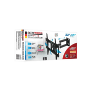 Кронштейн для ТВ ARM MEDIA PT-15 black (max VESA 400x400 мм., настенный, наклонно-поворотный, max 35 кг) (10197)