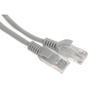 Патч-корд Premier 5-970 1Гбит/с UTP 4 пары cat.5E CCA molded 1.5м серый RJ-45 (m)-RJ-45 (m)