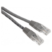 Патч-корд Premier NA102-UTP-C6-1M 10Гбит/с UTP 4 пары cat.6 CCA molded 1м серый RJ-45 (m)-RJ-45 (m)