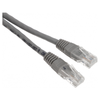 Патч-корд Premier NA102-UTP-C6-1M 10Гбит/с UTP 4 пары cat.6 CCA molded 1м серый RJ-45 (m)-RJ-45 (m)