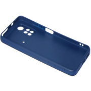 Чехол (клип-кейс) DF для Xiaomi Poco M4 Pro poCase-03 синий (POCASE-03 (BLUE))