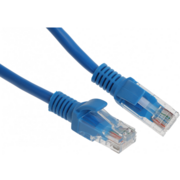 Патч-корд Premier PP12-0.25M/B 1000Гбит/с UTP 4 пары cat.5E CCA molded 0.25м синий RJ-45 (m)-RJ-45 (m)