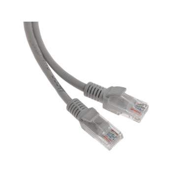 Патч-корд Premier PP12-5M 1000Гбит/с UTP 4 пары cat.5E CCA molded 5м серый RJ-45 (m)-RJ-45 (m)