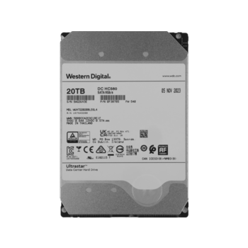 Жесткий диск WD SATA-III 20TB 0F38785 WUH722020BLE6L4 Server Ultrastar DC HC560 512E (7200rpm) 512Mb 3.5"