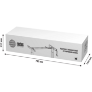 Подстолье Cactus CS-MDF-WT механическое белый черный каркас белый 133x118x60см (CS-MDF-WT)