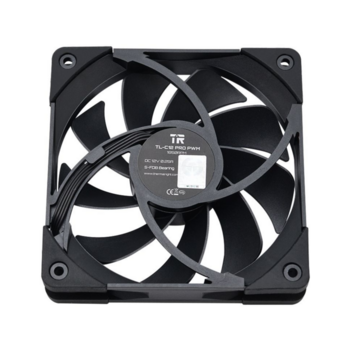 Вентилятор для корпуса Thermalright TL-C12 Pro 120х120x25 черный 4-pin 29.6дБ (TL-C12-PRO) Ret