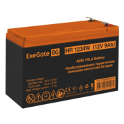 Exegate EX285953RUS Аккумуляторная батарея HR1234W (12V 9Ah, клеммы F2)