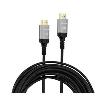 Кабель аудио-видео Digma HDMI 2.1 AOC HDMI (m)/HDMI (m) 30м. позолоч.конт. черный (HDMI-AOC2.1-30)