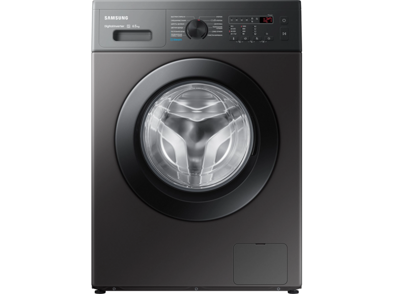 Стиральная машина Samsung WW65AG4S20CXLP класс: A загр.фронтальная макс.:6.5кг темно-серый инвертер