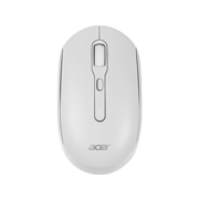 Мышь Acer OMR308 белый оптическая 1600dpi беспров. BT/Radio USB 4but (ZL.MCECC.023)