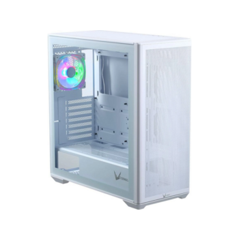 Корпус Formula Air Power G5 Plus белый без БП ATX 2xUSB2.0 audio bott PSU