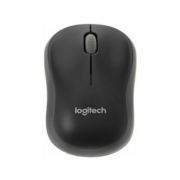 Мышь Logitech M186 черный/серый оптическая 1000dpi беспров. USB для ноутбука 2but (910-004131)