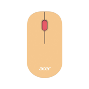 Мышь Acer OMR205 розовый/бежевый оптическая 1200dpi беспров. USB для ноутбука 2but (ZL.MCEEE.02L)