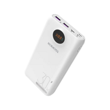 Мобильный аккумулятор Romoss SW20S Pro 20000mAh QC3.0 30W 5A 2xUSB-A/USB-C белый (1746355)