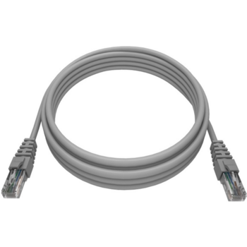 Патч-корд NTSS NTSS-PC-UTP-RJ45-5e-1.0-LSZH-GY NTSS-PC-UTP-RJ45-5E-1.0-LSZH UTP RJ-45 вил.-вилка RJ-45 кат.5E 1м серый LSZH (уп.:1шт) 26AWG