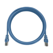 Патч-корд NTSS NTSS-PC-UTP-RJ45-5e-1.0-LSZH-BU NTSS-PC-UTP-RJ45-5E-1.0-LSZH UTP RJ-45 вил.-вилка RJ-45 кат.5E 1м синий LSZH (уп.:1шт) 26AWG