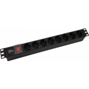 Блок распределения питания NTSS NTSS-PDU-DA1016 гор.размещ. 8xSchuko базовые 10A C14