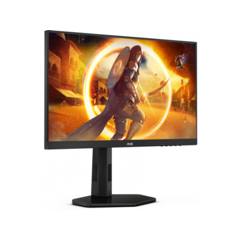 Монитор AOC 23.8" Gaming 24G4X черный IPS LED 16:9 HDMI M/M матовая HAS Piv 1300:1 300cd 170гр/160гр 1920x1080 180Hz DP FHD 4.4кг