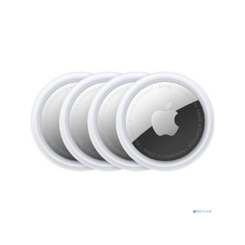 Метка Apple AirTag A2187 компл.:4шт/серебристый (MX542ZP/A)