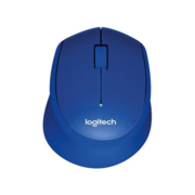 Мышь Logitech M330 Silent Plus синий оптическая 1000dpi silent беспров. USB 2but (910-004925)