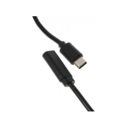 Кабель-удлинитель Buro USB Type-C (m) USB Type-C (f) 2м (BU-EXT-TYPEC-2M) черный