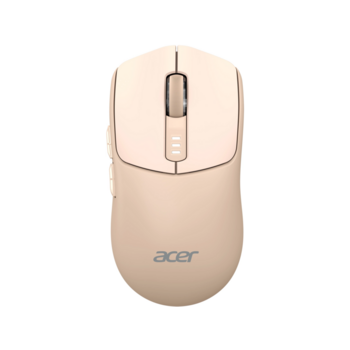 Мышь Acer OMR312 розовый оптическая 3200dpi беспров. BT/Radio USB 5but (ZL.MCECC.036)