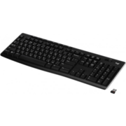 Клавиатура Logitech K270 черный/белый USB беспроводная Multimedia (920-003058)