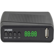 Ресивер DVB-T2 Hyundai H-DVB520 + WiFi-адаптер черный