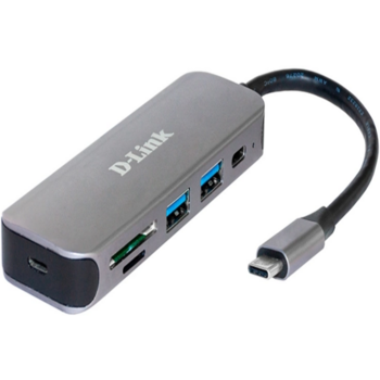 Разветвитель USB 2.0 D-Link DUB-2325 2порт. черный (DUB-2325/A2A)