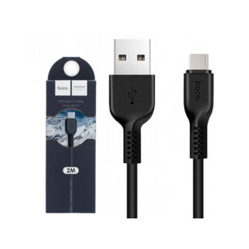 Кабель Hoco X20 Flash X20 USB (m)-USB Type-C (m) 2м черный коробка