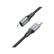 Кабель Hoco X86 iP Spear PD X86 IP USB Type-C (m)-Lightning (m) 1м черный коробка