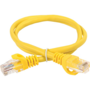 Патч-корд ITK Generica PC05-C5EU-3M-G U/UTP RJ-45 вил.-вилка RJ-45 кат.5E 3м желтый ПВХ