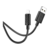 Кабель Hoco X88 Gratified USB (m)-Lightning (m) 1м черный коробка