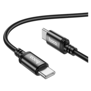 Кабель Hoco X89 Wind X89 WIND TYPE-C TO TYPE-C USB Type-C (m)-USB Type-C (m) 1м черный коробка