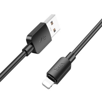 Кабель Hoco X96 Hyper iP USB (m)-Lightning (m) 1м черный коробка