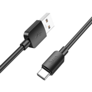 Кабель Hoco X96 Hyper X96 HYPER 27W TYPE-C USB (m)-USB Type-C (m) 1м черный коробка