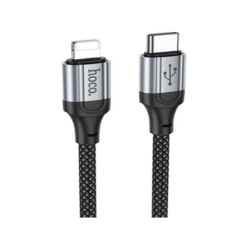 Кабель Hoco X102 Fresh iP USB Type-C (m)-Lightning (m) 1м черный коробка