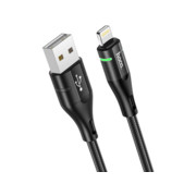 Кабель Hoco U93 Shadow iP U93 SHADOW IP USB (m)-Lightning (m) 1.2м черный коробка